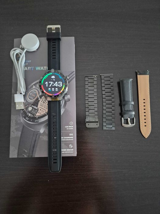 Smartwatch Desportivo HD IPS e Monitorização Completa da Saúde Novos