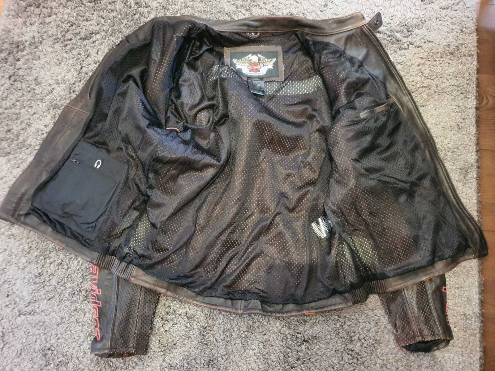Harley Davidson kurtka skórzana XL  NOWA
