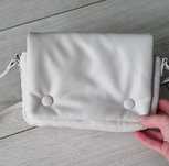 Biała miękka torebka H&M crossbody