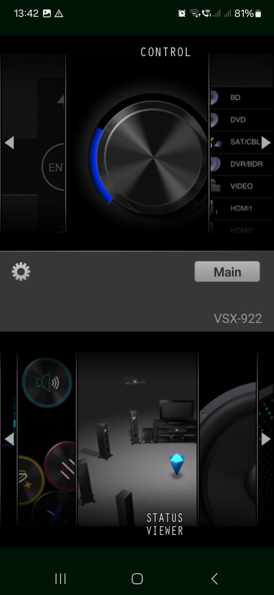 7.2 Pioneer VSX-922 ARC Radio Internetowe USB Mocny