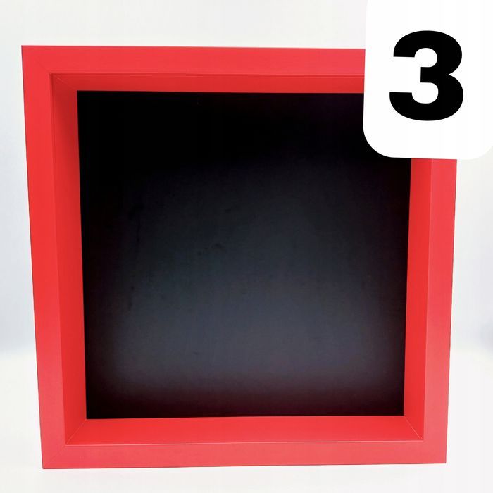 Red - Ramka Ekspozycyjna Dla Kolekcji Magnesów, Figurek Lego, Cobi