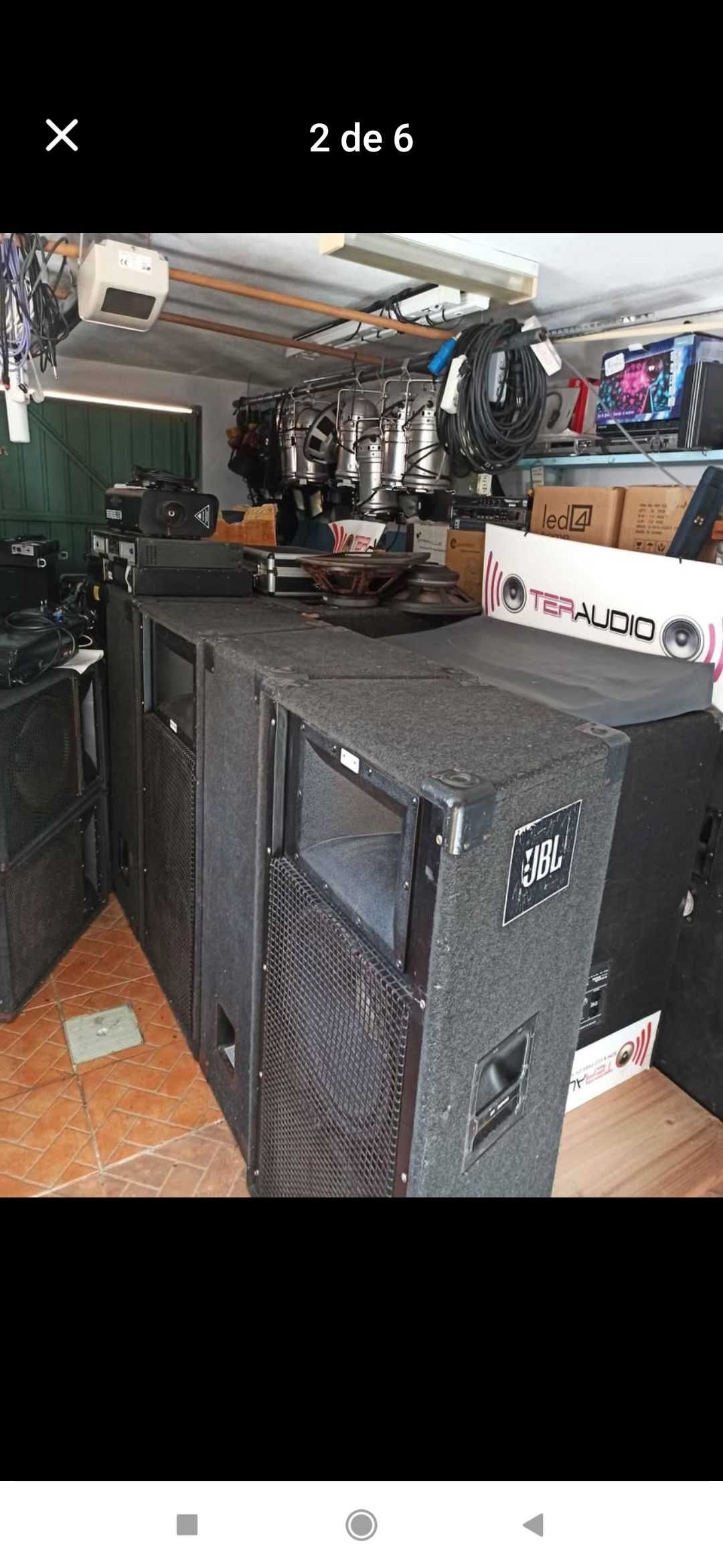 PA  JBL 7200w RMS