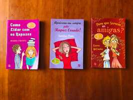 Livros Menina Coleção - 2€/livro