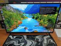Безрамочний Телевізор ERGO 34" + Android 15 + Голосовий пошук