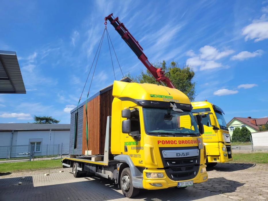 DAF lf 250 fa  Samochód specjalny pomoc drogowa , autolaweta DAF LF 250 ład. 6370kg