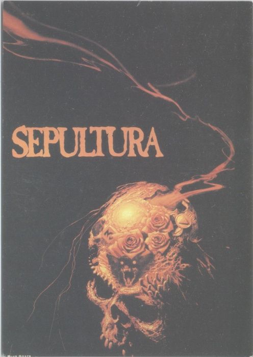 Postais Heavy Metal Sepultura Obituary Slipknot Metallica Pantera