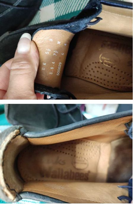 mokasyny trzewiki loafersy  Clarks Originals Buty Chukka Wallabee