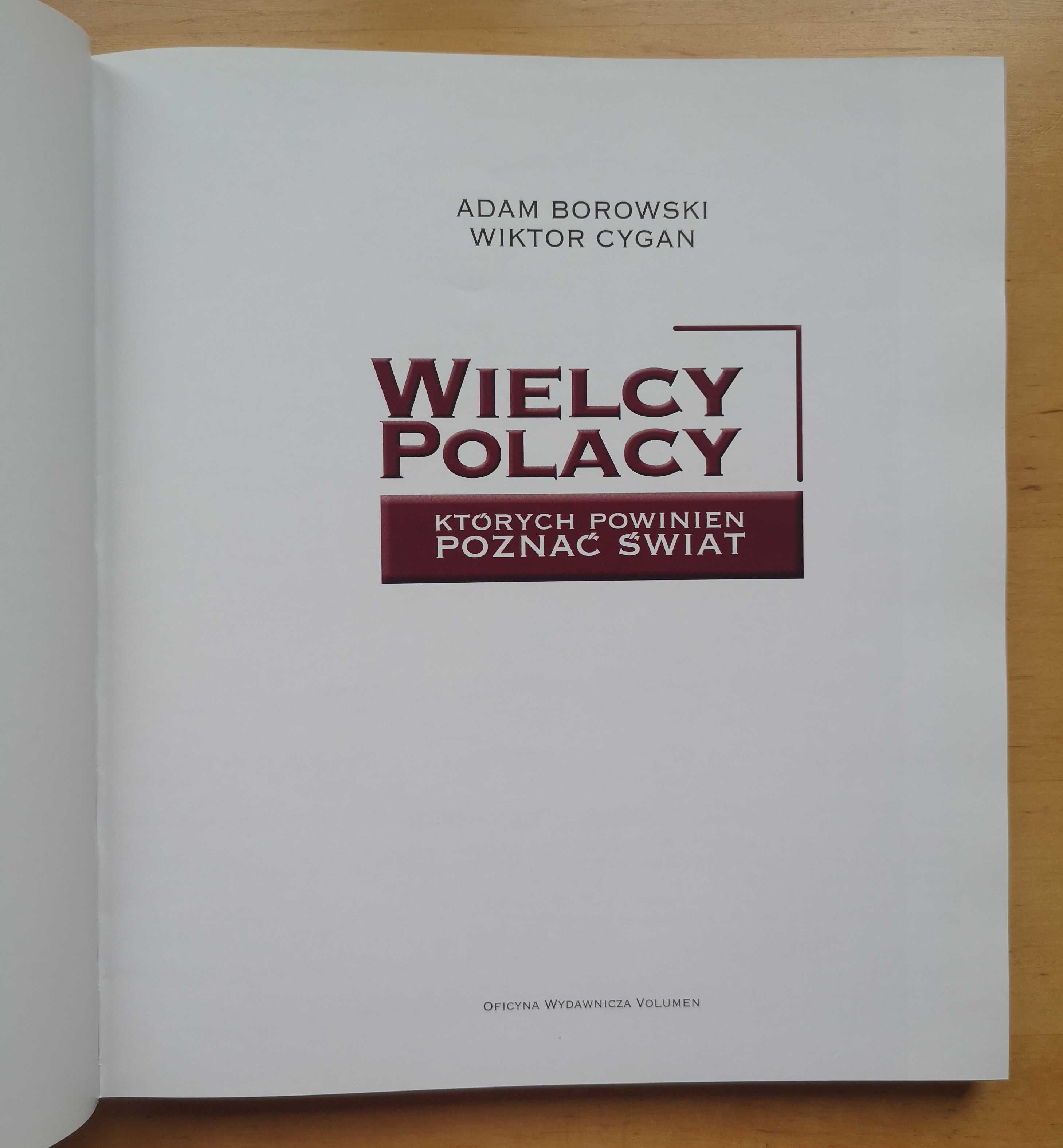 Wielcy Polacy - książka przydatna w nauce języka polskiego i historii.