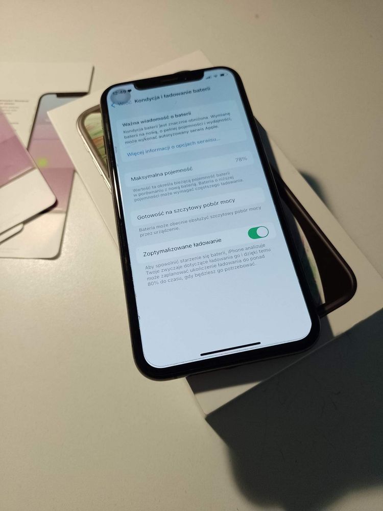 iPhone Xs Stan wizualny bardzo dobry