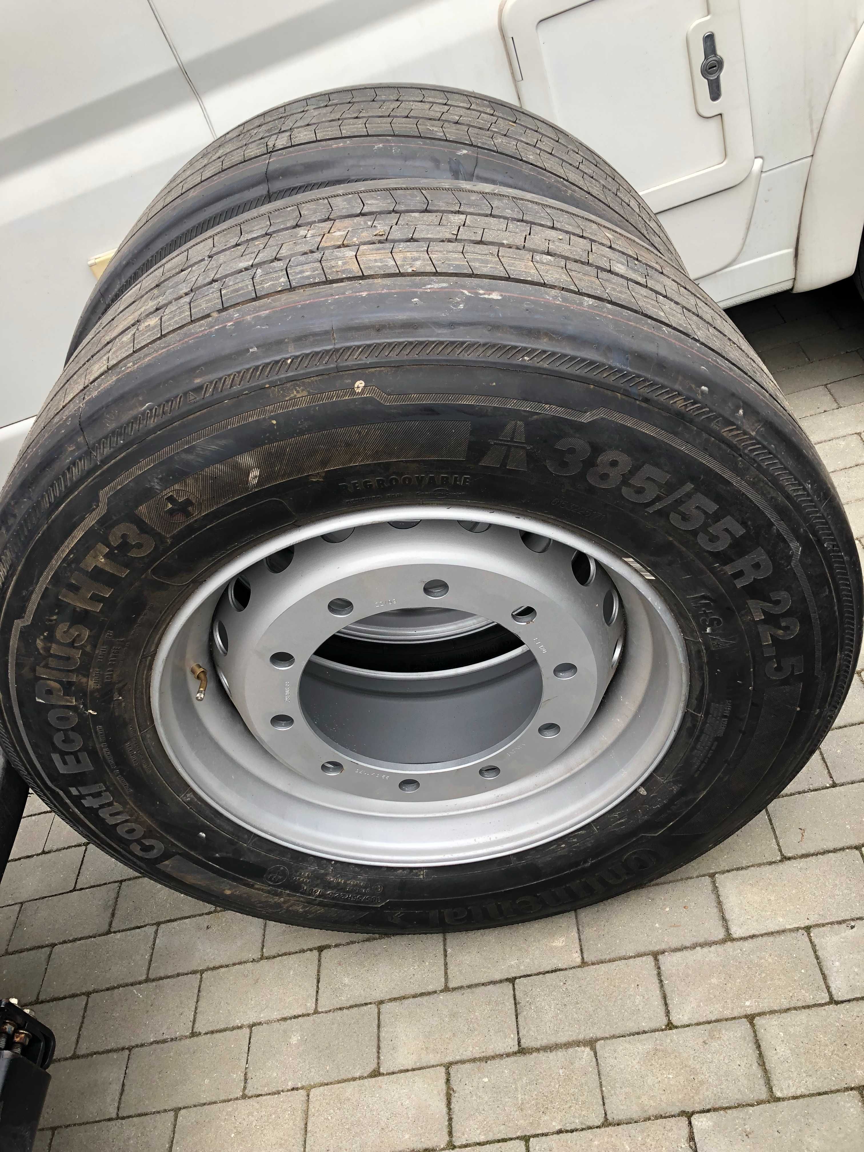 koła opony+felgi  michelin continental pirelli 385/65R22.5,385/55R22.5