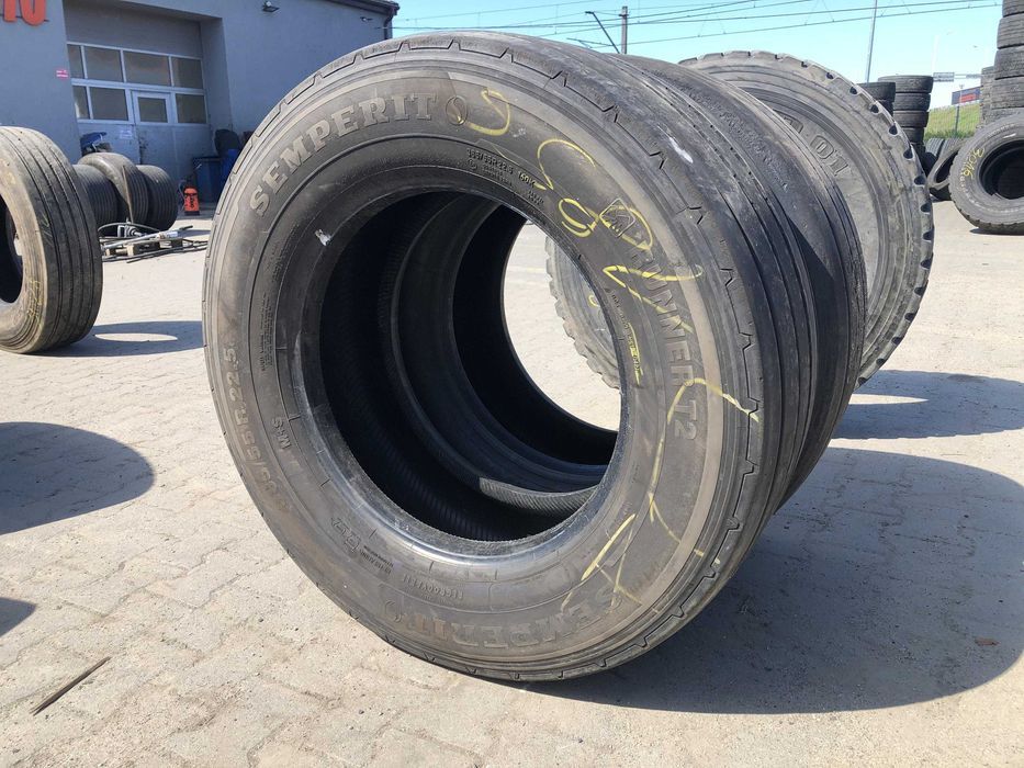 385/55R22.5 Opony SEMPERIT RUNNER T2, 10-11mm Naczepowa