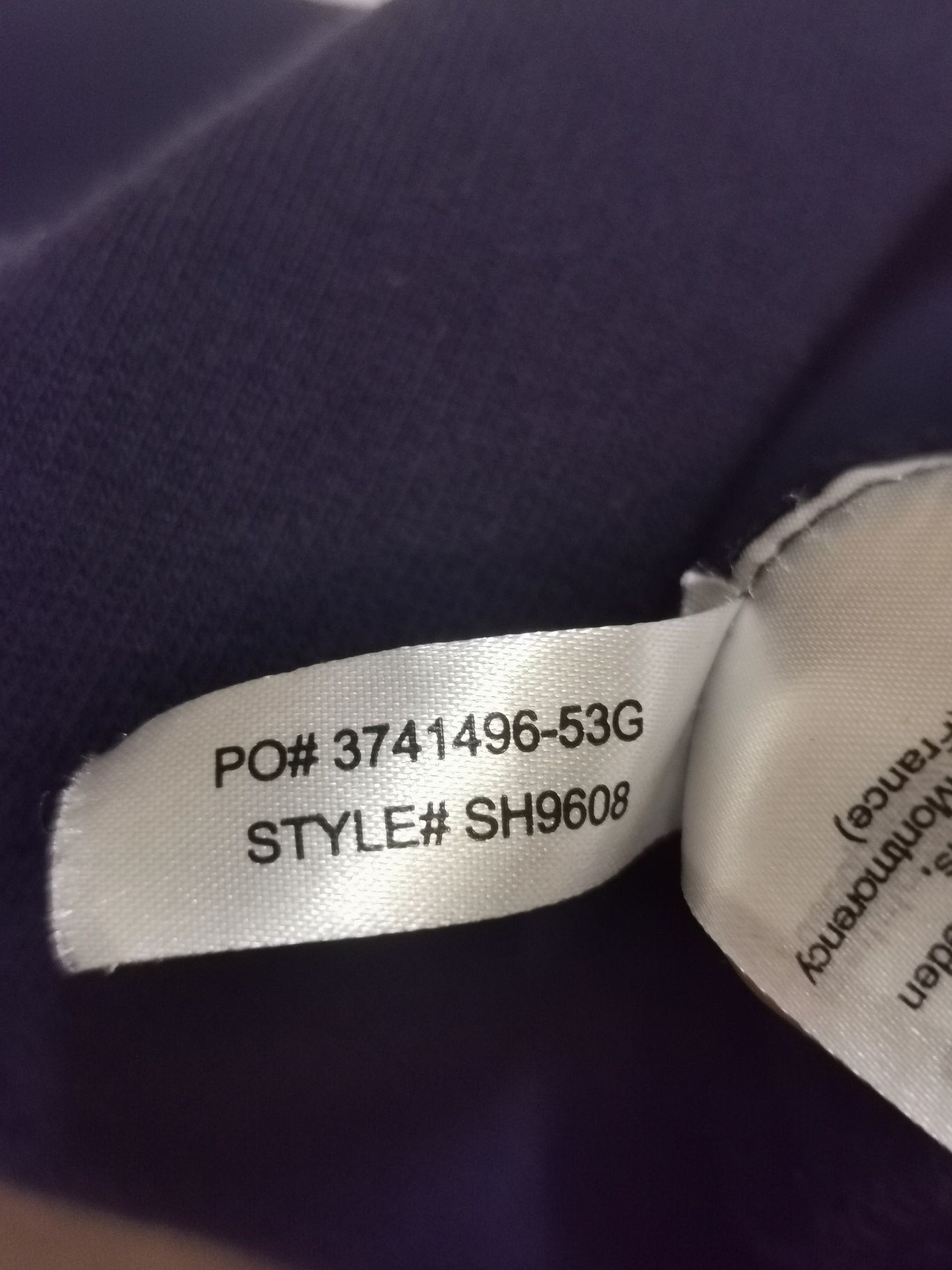 Granatowa męska bluza bez kaptura crewneck Lacoste Classic fit S/M
