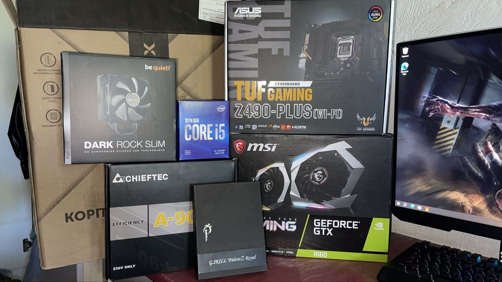 Потужний пк для ігор/новий/i5-10400f/GTX1660!компьютер