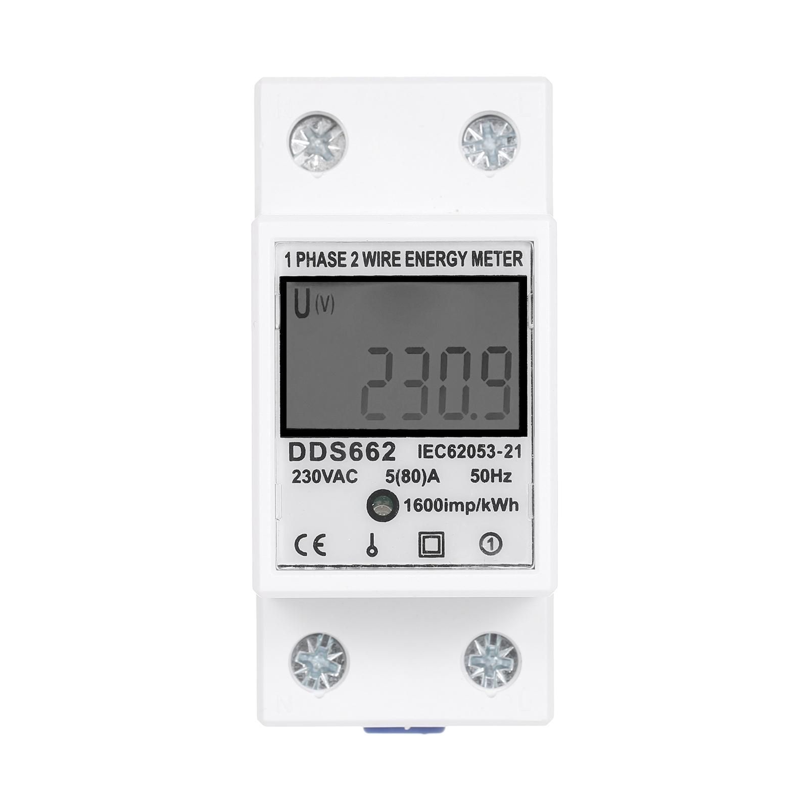 Medidor Eletrónico de Energia Monofásico DDS662 – EARU
