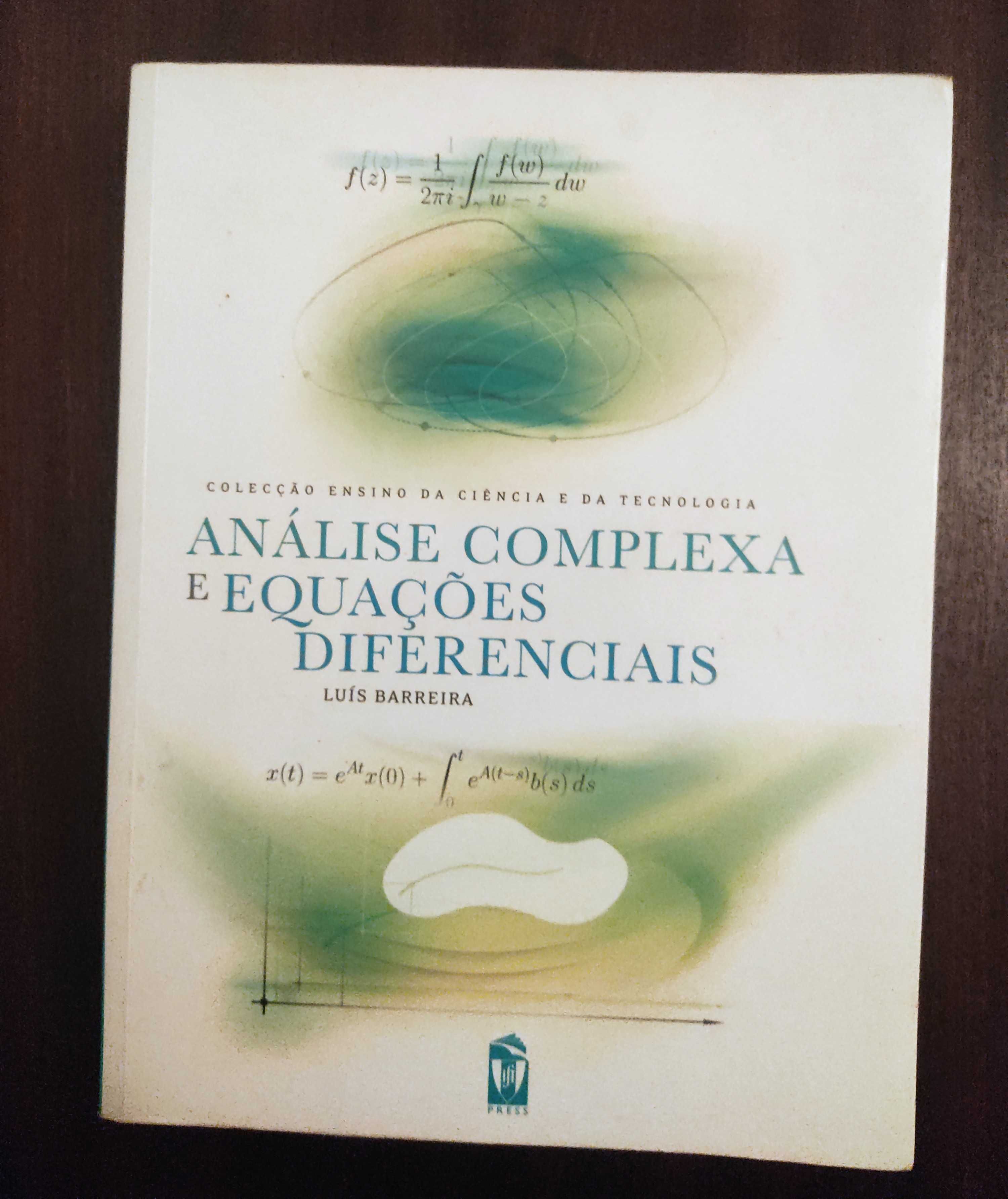 Livro "Análise Complexa e Equações Diferenciais" de Luís Barreira