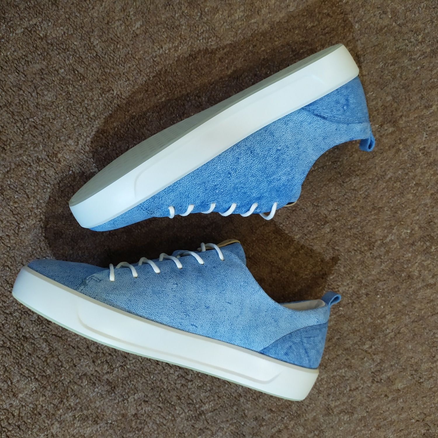 37,38,39,41. Кеды кожаные летние Ecco Soft 8  440503/01321