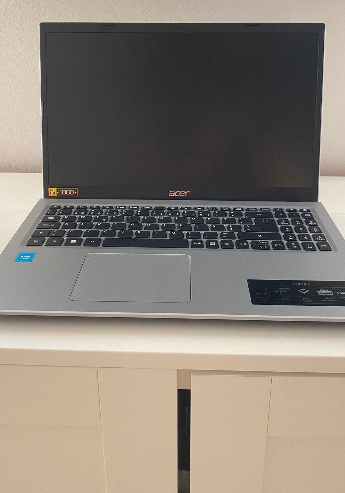 Notebook ACER cinza