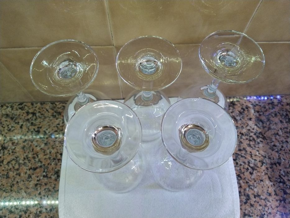 Copos de cristal novos casa quarto apartamento vivenda escritório.