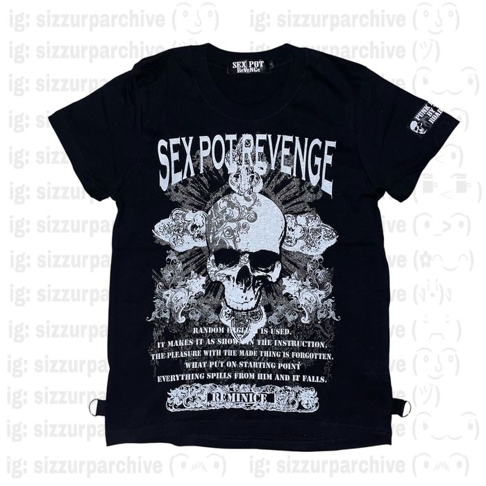 Sex Pot Revenge “Skull Print Tee”
