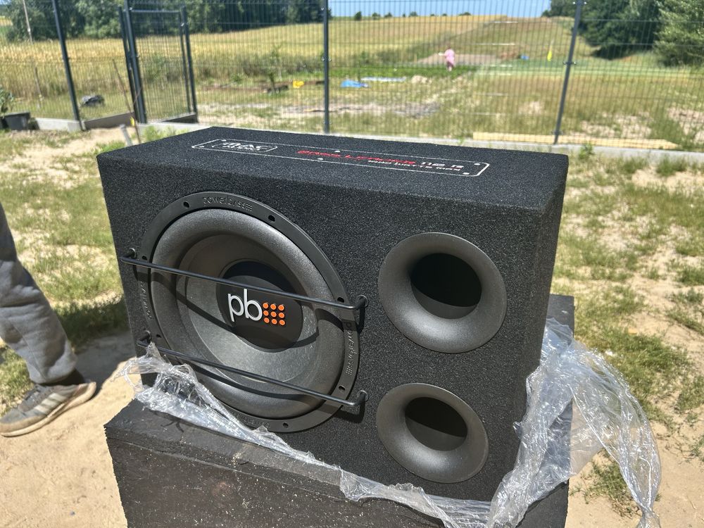 POWERBASS S12 Subwoofer 30cm 300RMS 4Ohm 90dB Potega BASU