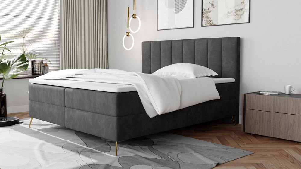 Łóżko kontynentalne CALIPSO, wiele rozmiarów, BONELL, kolory, dostawa