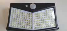 Lampa 212 led solarna ogrodowa wodoszczelna czujnik zmierzchu i ruchu