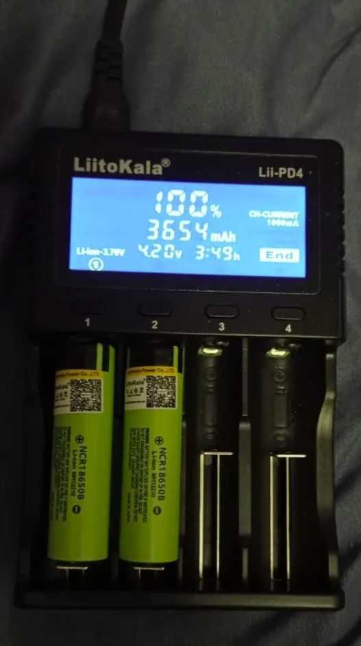 Акумулятор 18650 опуклий плюс 3400mAh LiitoKala 34B JT NCR18650B