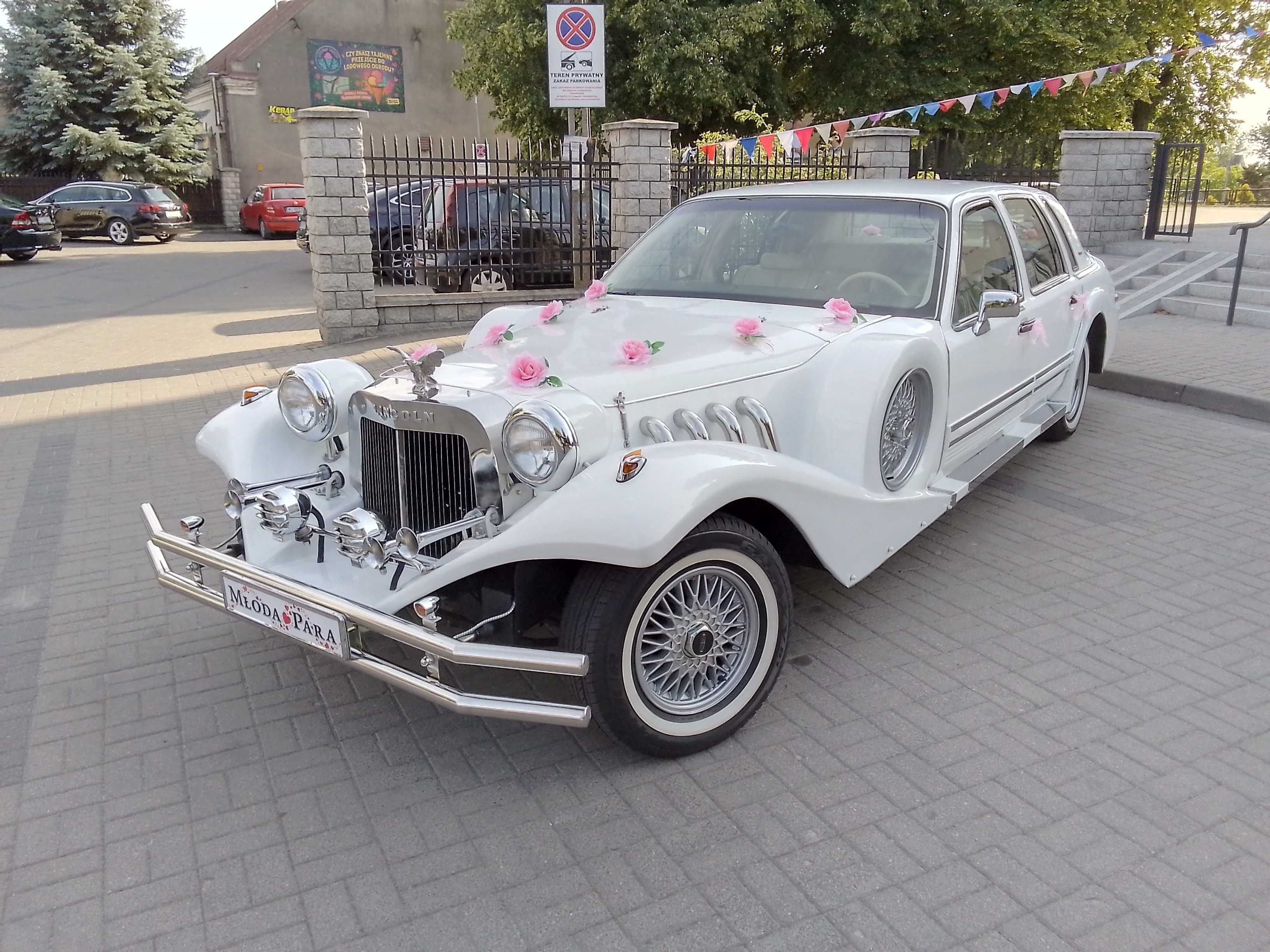 Samochód do ślubu - LINCOLN EXCALIBUR-Warszawa-Węgrów-Sokołów Podlaski