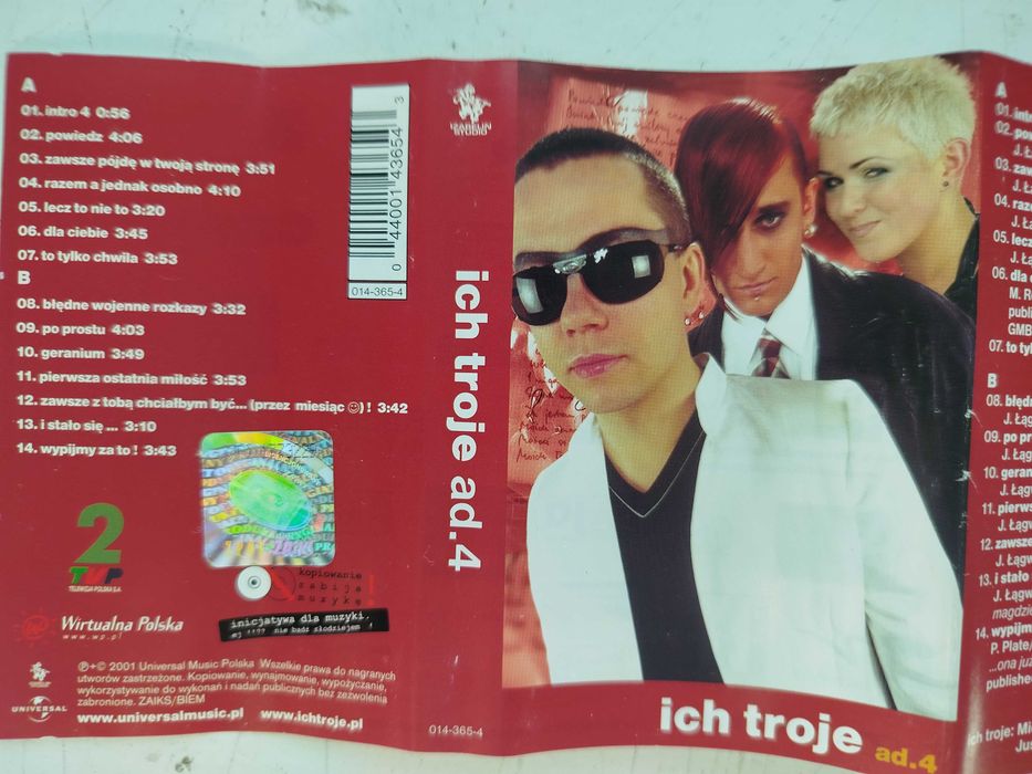 Ich Troje ad. 4 kaseta Izabelin 2001 disco polo