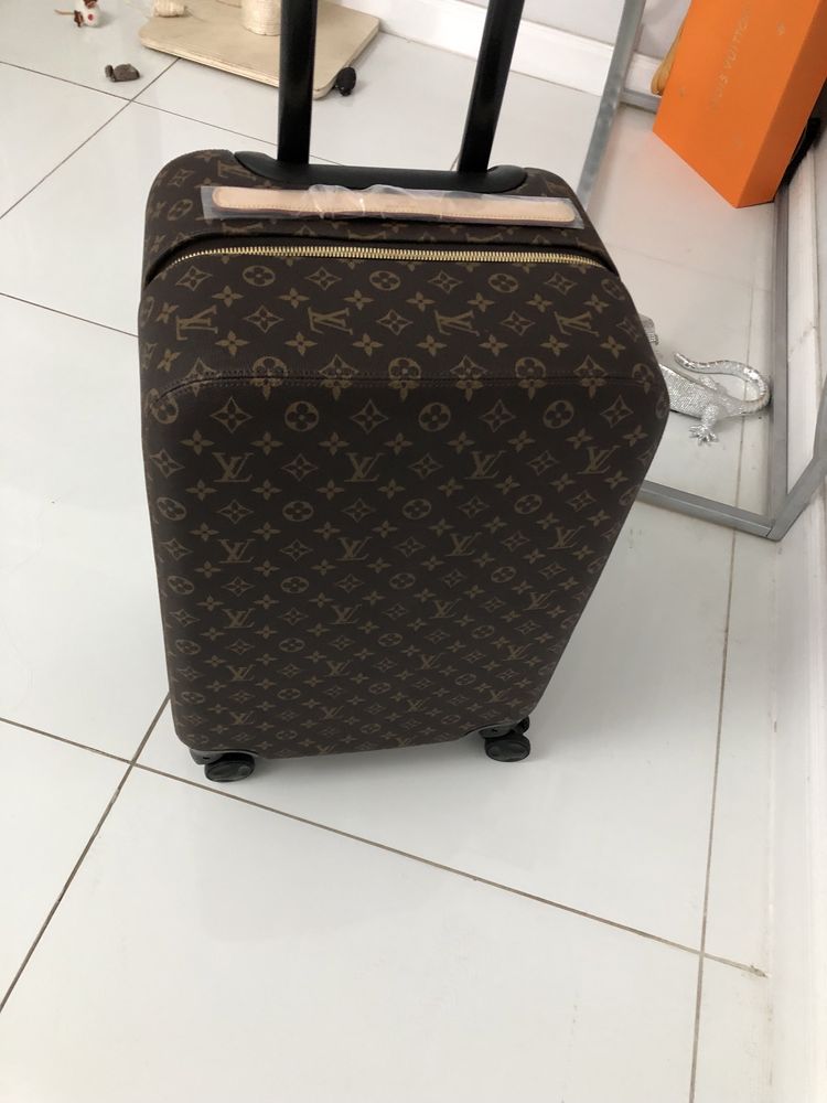 Walizka kabinowa  Louis Vuitton skóra naturalna