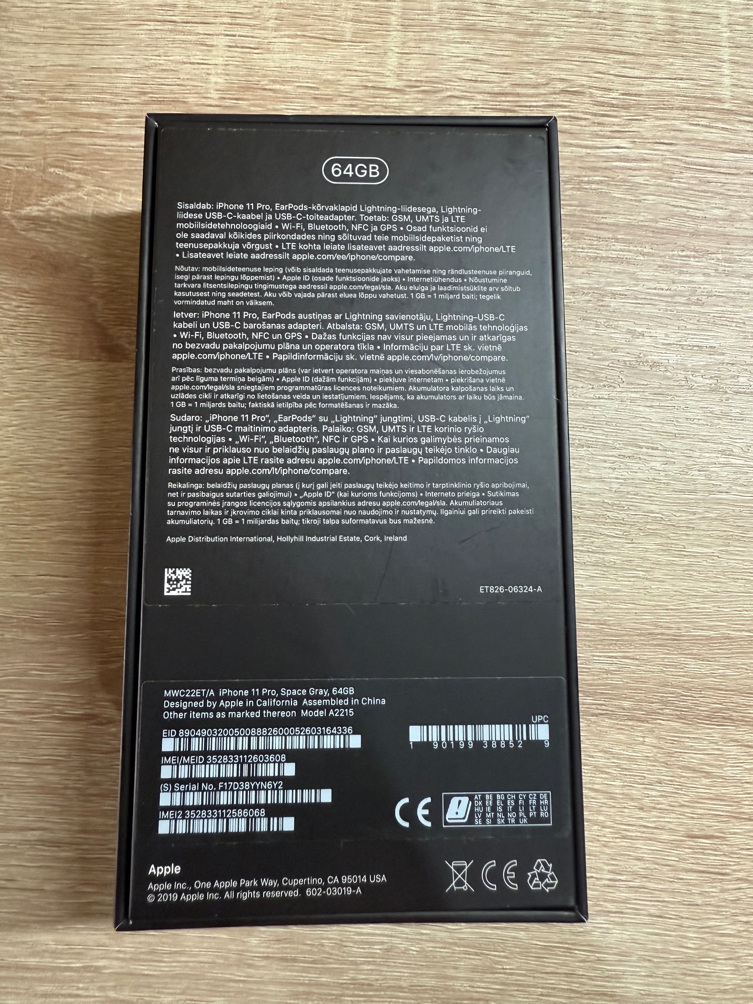 iPhone 11 Pro 64G Preto - Desbloqueado