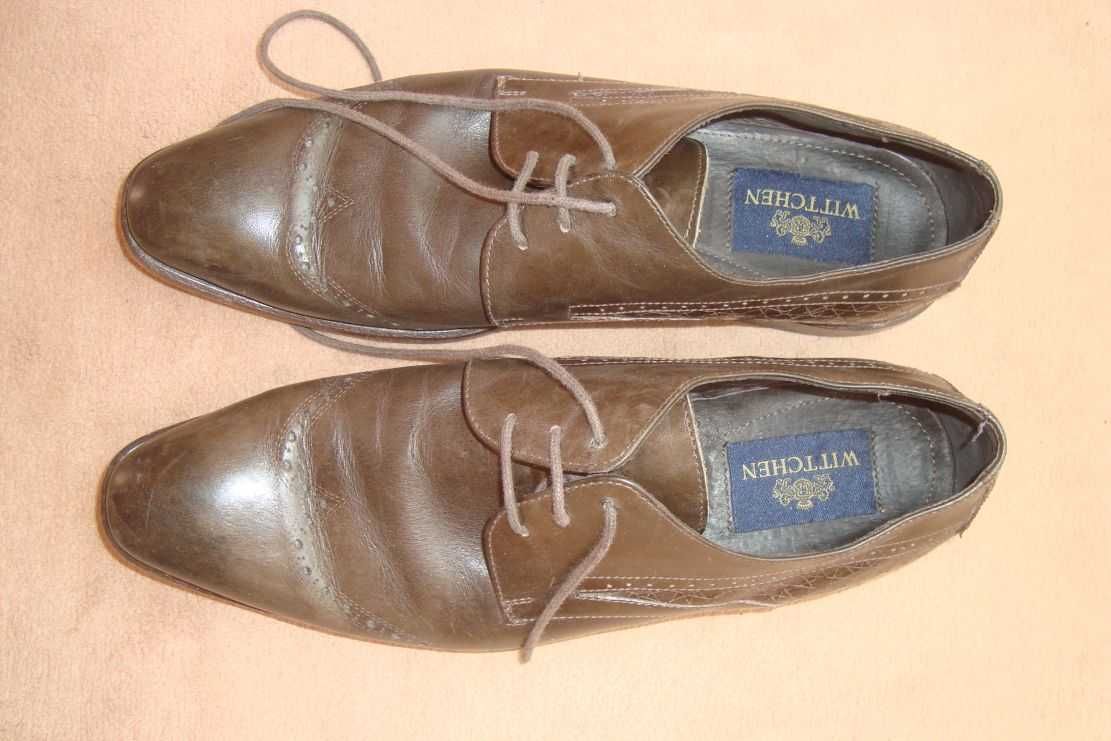 eleganckie buty półbuty skóra naturalna rozm 42 wittchen