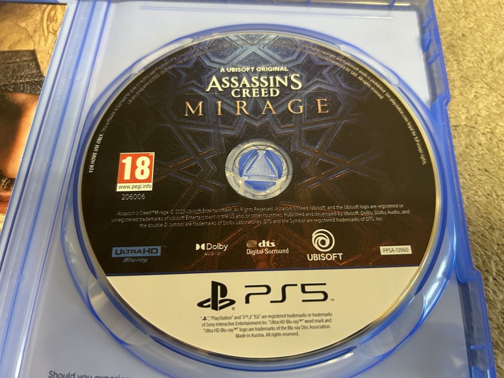 Assassin's Creed Mirage PS5 російські субтитри