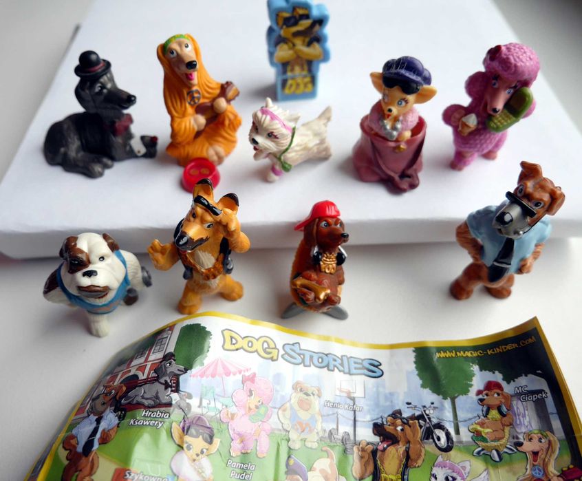 DOG STORIES Psie Opowieści (2010) Kinder Niespodzianka  + PENDRIVE