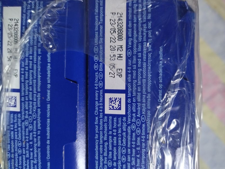 Тампони жіночі Tampax super та super plus для критичних днів