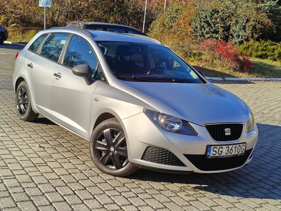 Seat Ibiza GAZ 1.4 MPi 86KM * KLIMATYZACJA * Kombi * 2011r * LPG Sekwencja *