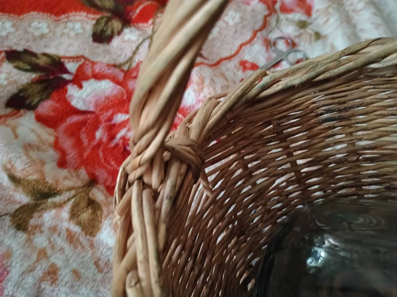Кошик з лози. Великий