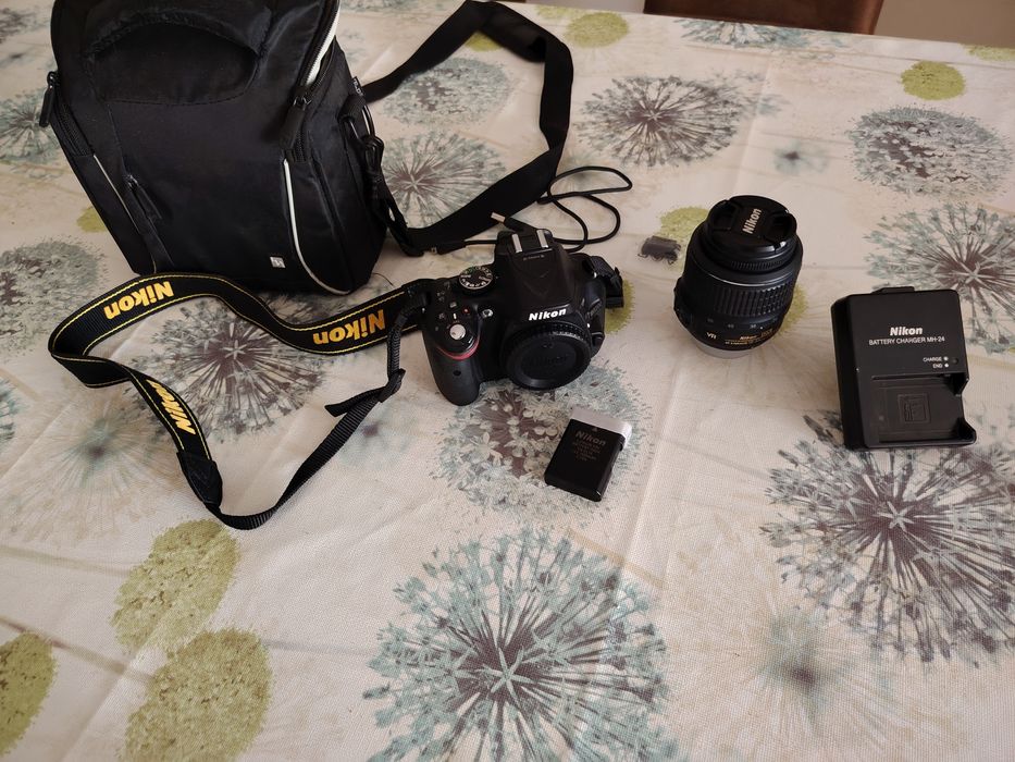 Nikon D5200 + Lente 18-55mm VR – Excelente estado!