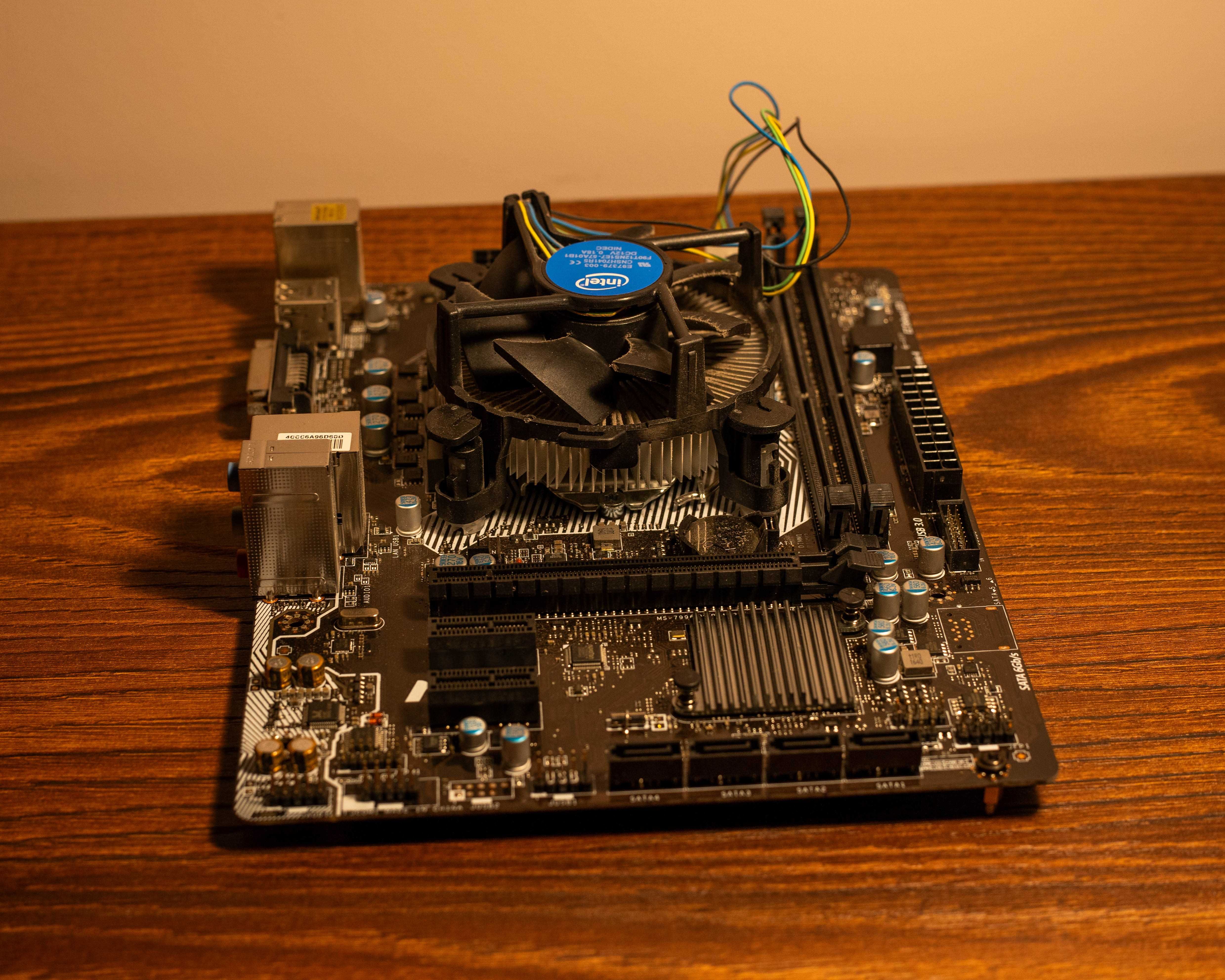 MSI H110M PRO-D + i5-7400