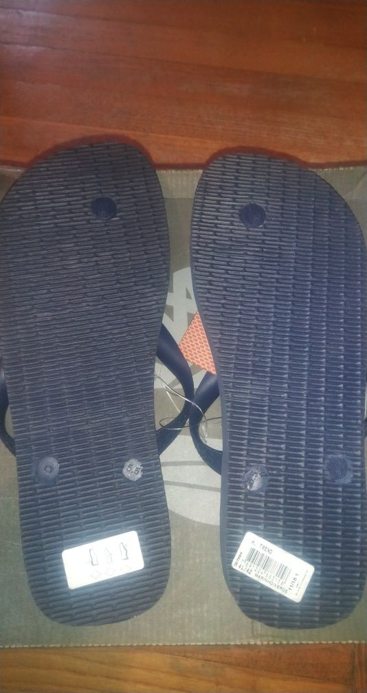 Havaianas р.41-42 стельки-27см на утолщеной подошве вьетнамки шлёпанцы