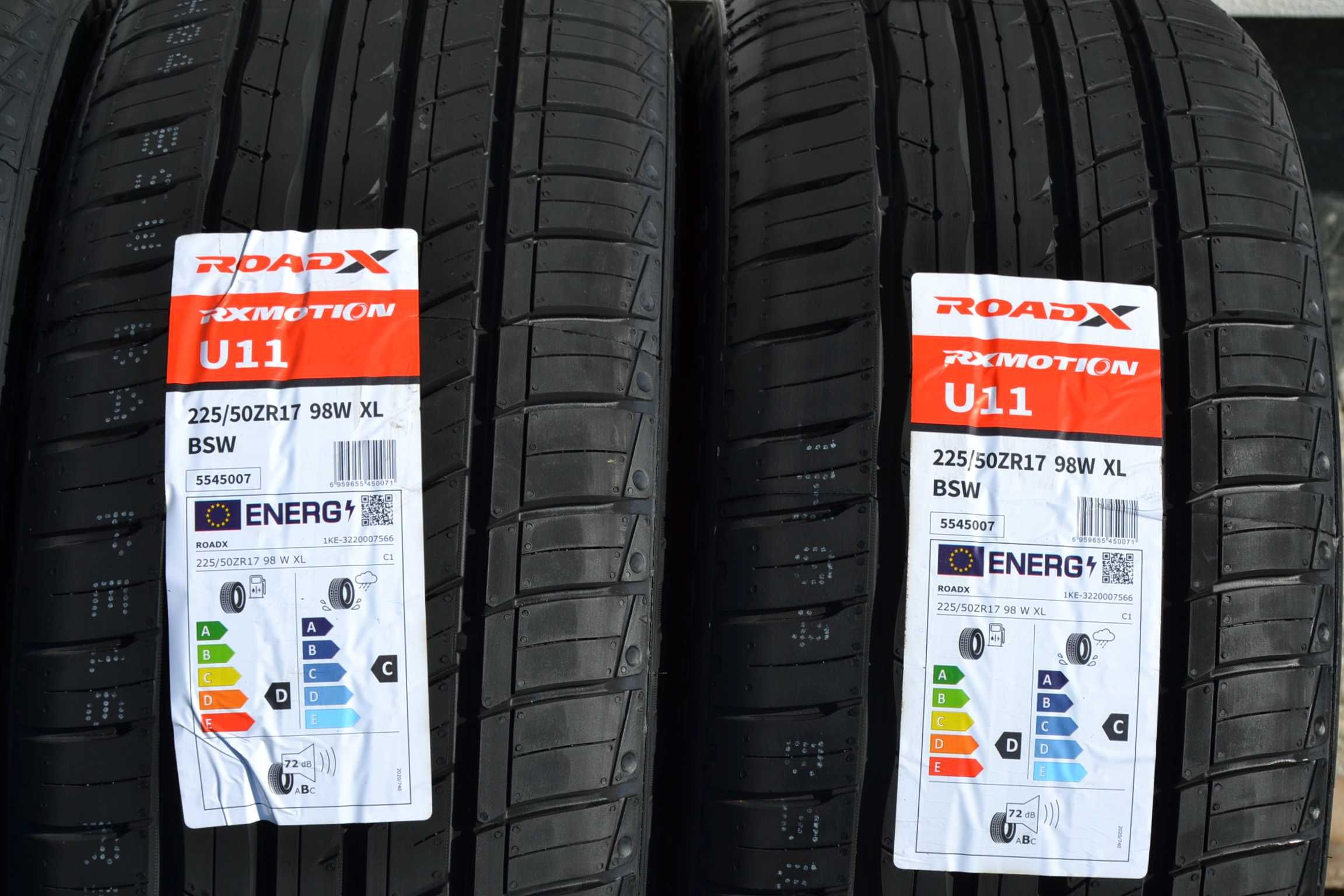 Roadx U11 225/50 R17 98 W XL Opony Lato Nowe Rant Ochronny