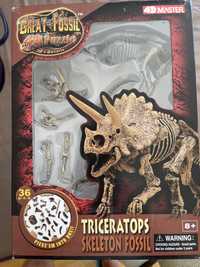 Dinozaur Triceratops - puzzle 3D, nowe, nieużywane