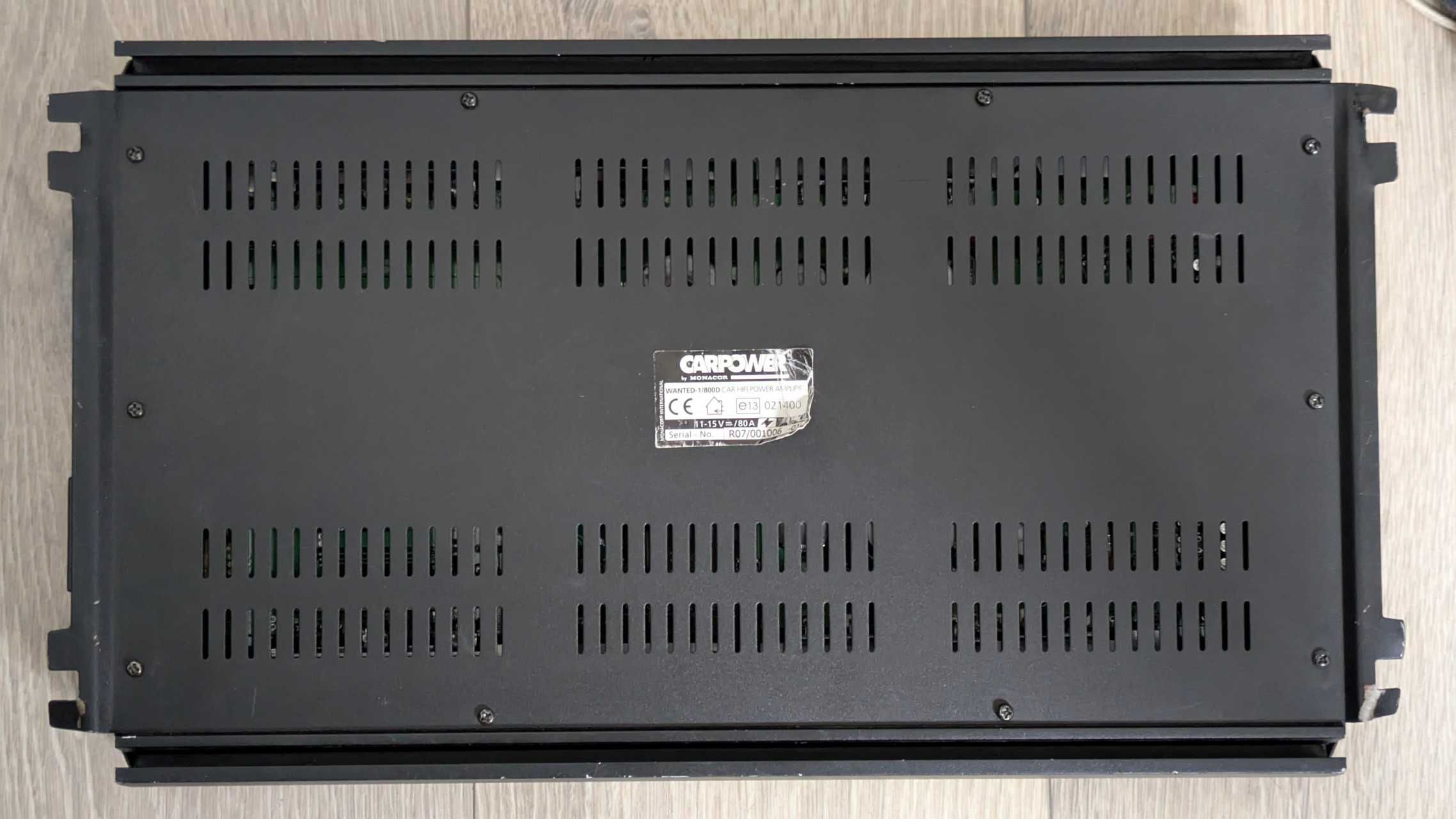 Wzmacniacz samochodowy Carpower by Monacor Wanted-1/800D monoblok 1000