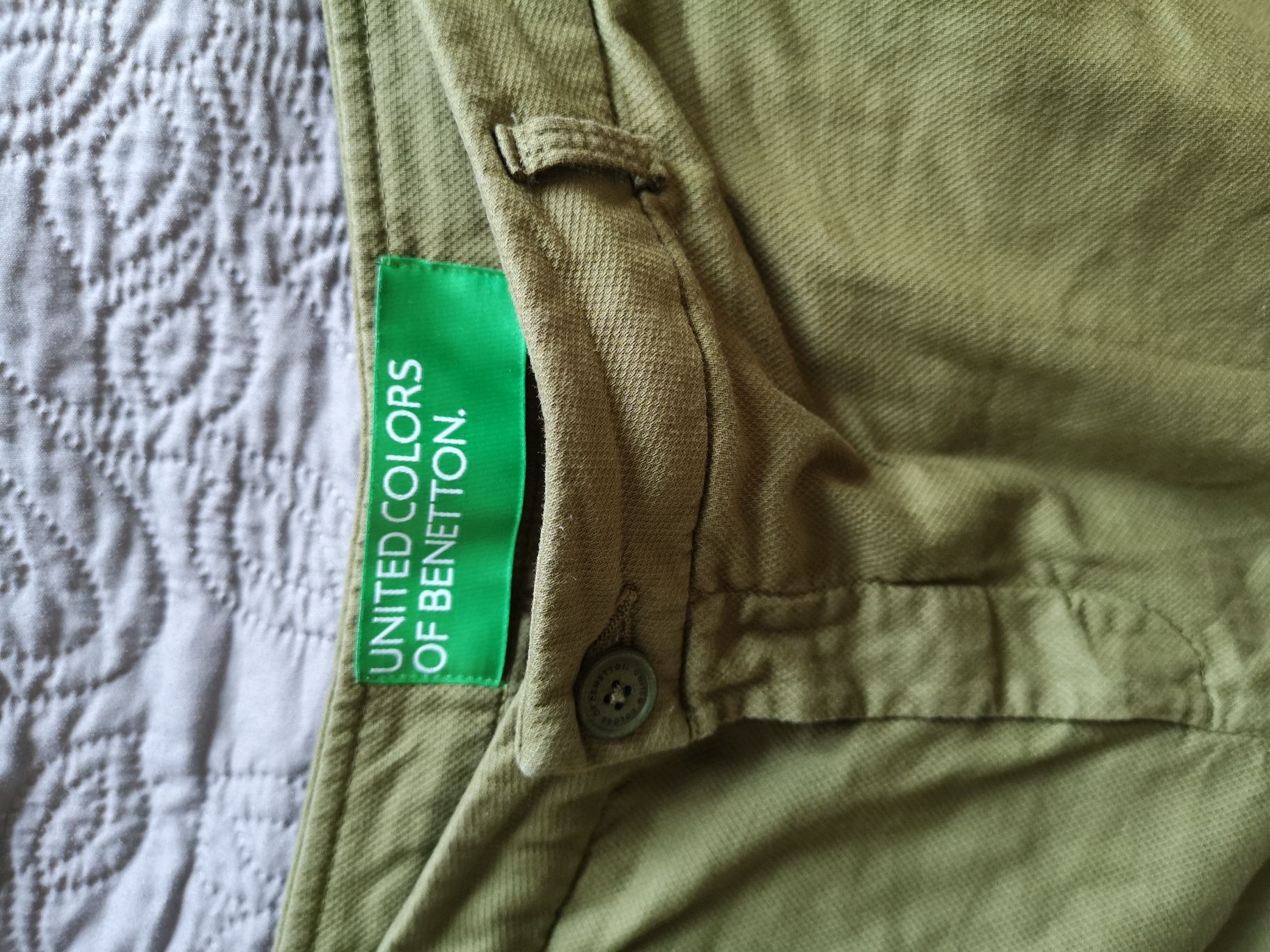 Szorty Benetton L XL jak nowe spodenki