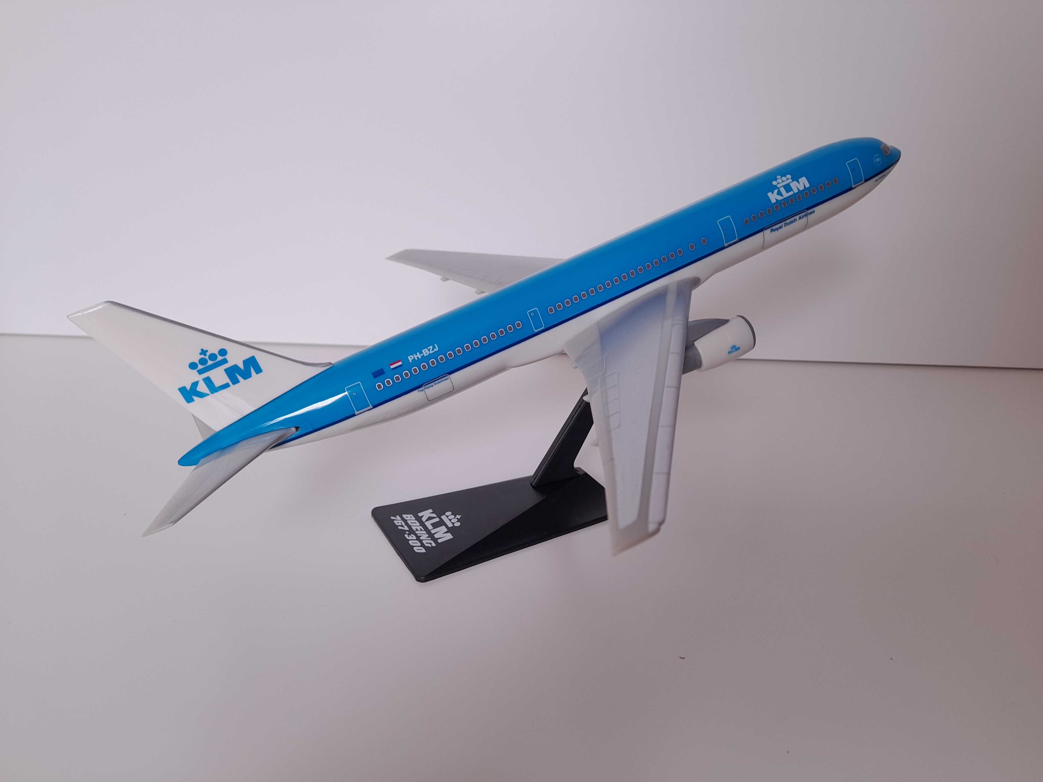 Model 1:200 SAMOLOT Boeing 767-300 KLM Royal Dutch Airlines