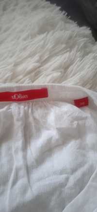 Biała bluzka elegancka s Oliver rozmiar 38