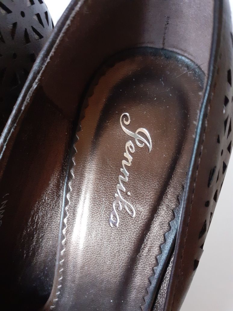 Szpilki r 38 buty na obcasie, czółenka na platformie, półbuty