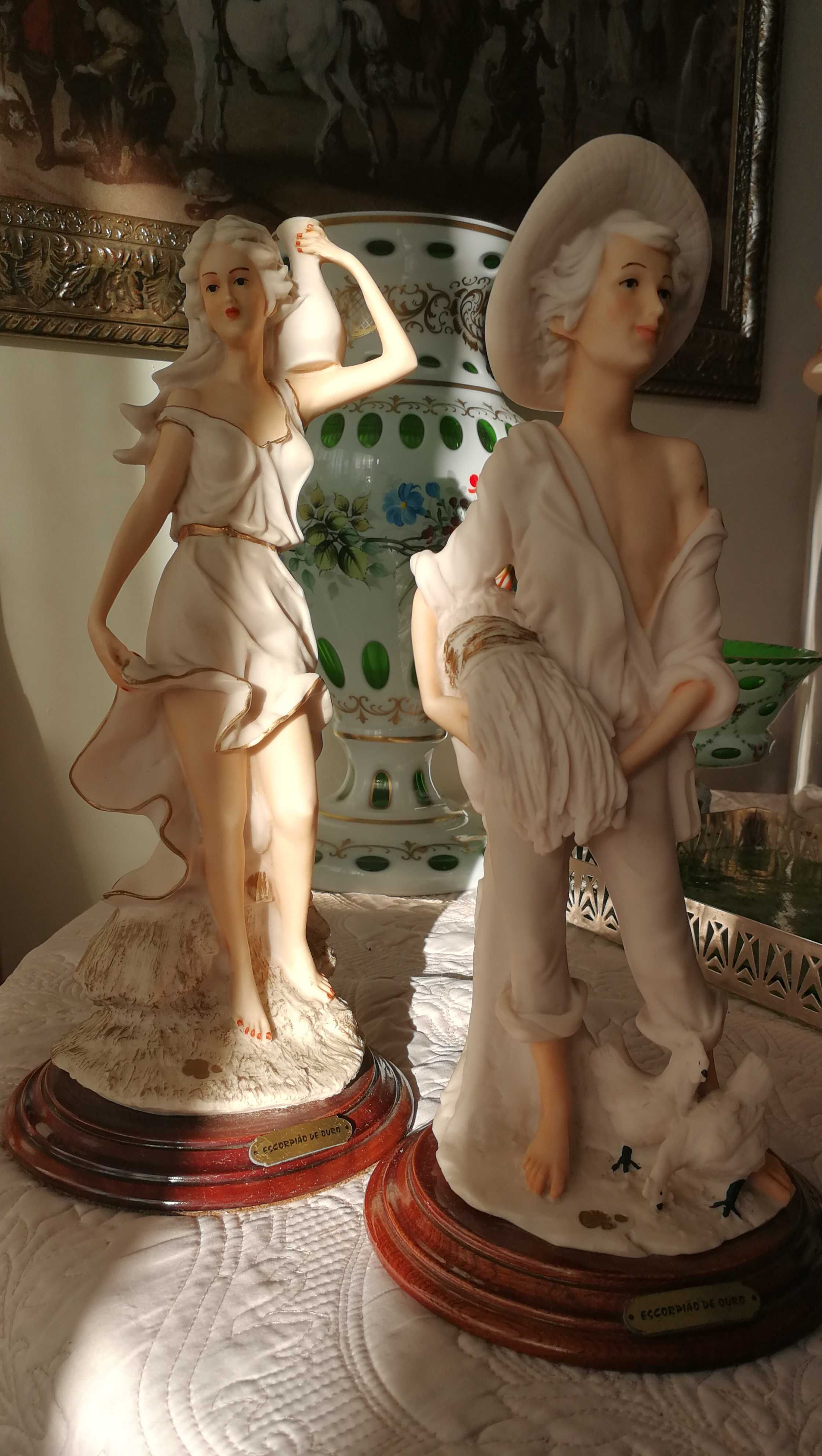 Alabaster. Para młodych ludzi. ( figury )