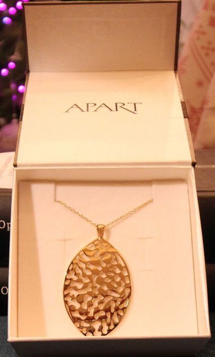 Naszyjnik ze stali szlachetnej ELIXA, nowy (APART), na prezent