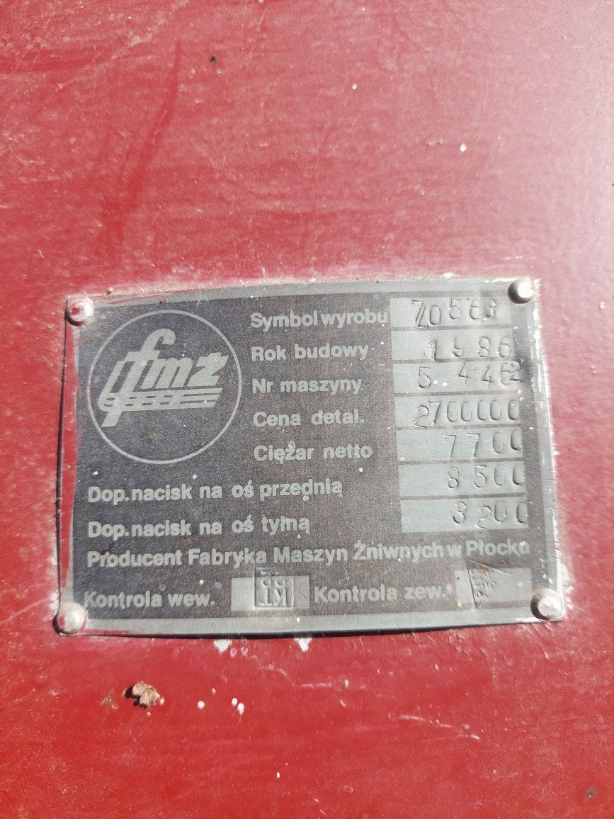 Części Bizon zo56